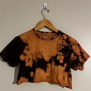 Tie-dye crop top
